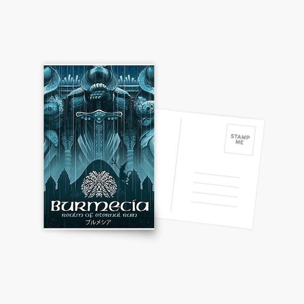 Final Fantasy IX - Burmecia Postcard