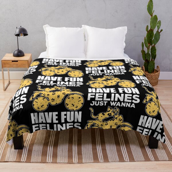 Item preview, Felines Just Wanna Have Fun | Cat Drives Motorcycle designed and sold by GravitiTees.
