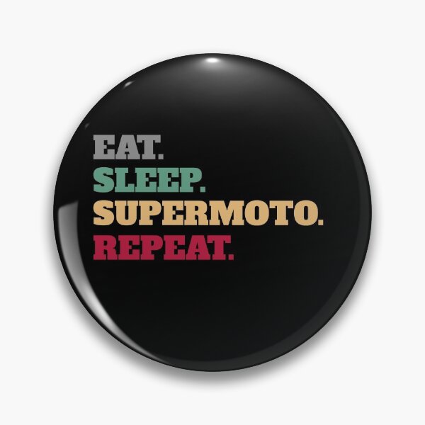 Item preview, Eat Sleep Supermoto Repeat designed and sold by Salvadax.