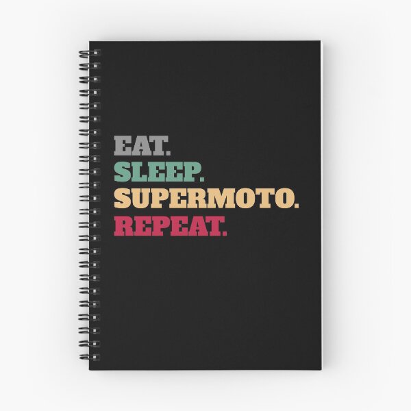 Item preview, Eat Sleep Supermoto Repeat designed and sold by Salvadax.