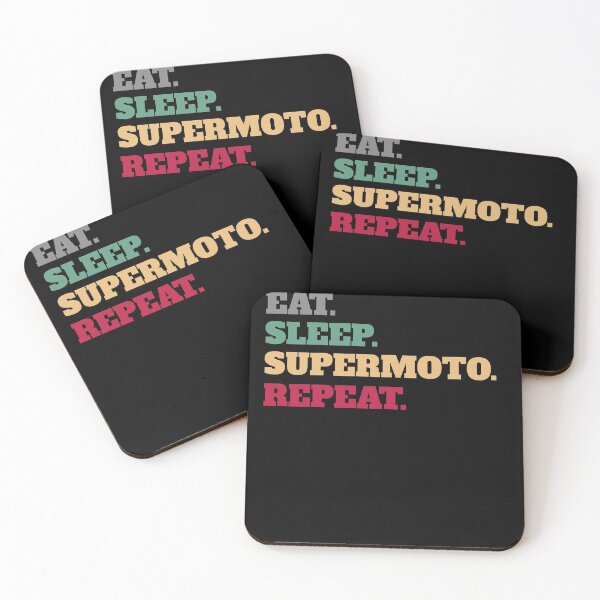 Item preview, Eat Sleep Supermoto Repeat designed and sold by Salvadax.