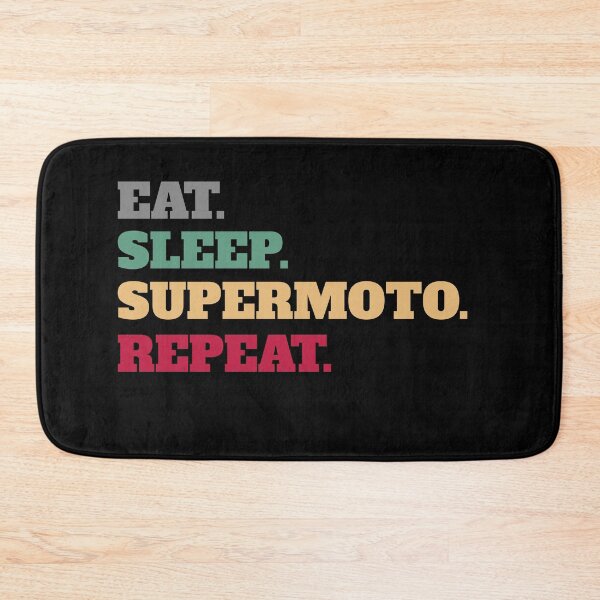 Item preview, Eat Sleep Supermoto Repeat designed and sold by Salvadax.