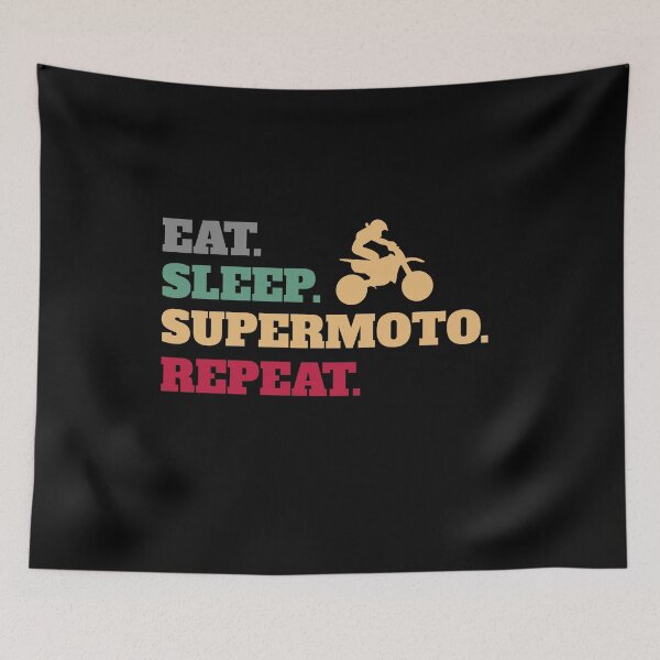 Item preview, Eat Sleep Supermoto Repeat Accessories designed and sold by Salvadax.