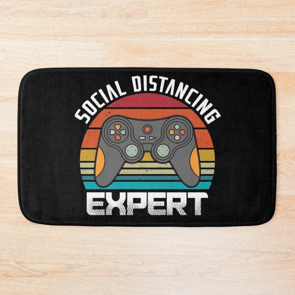 Item preview, Social Distancing Expert Retro Gaming designed and sold by Trendy Valley .