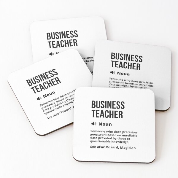 Artikelvorschau, Business Teacher Funny Definition - Business Teaching Funny Saying entworfen und verkauft von Yay Design.