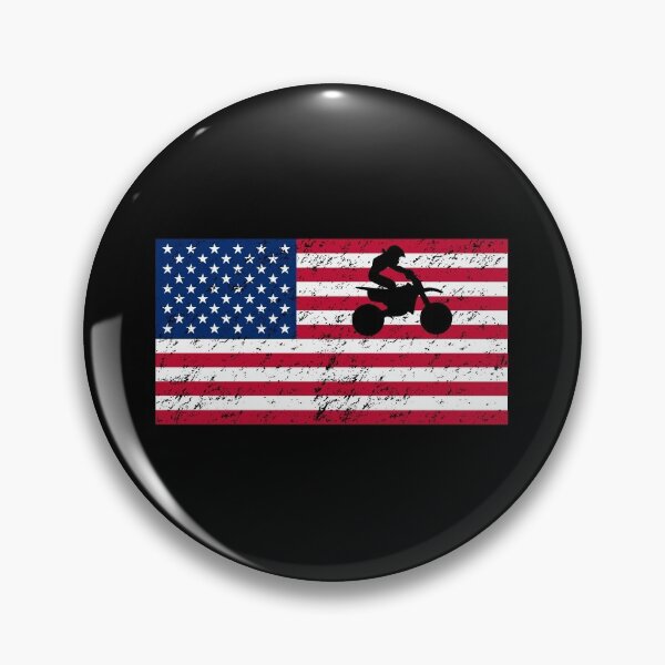 Item preview, America American Motocross Supermoto Bike Rider designed and sold by Salvadax.