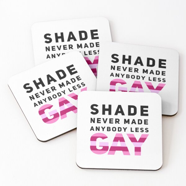 Item preview, Shade Never Made Anybody Less Transfeminine (White) designed and sold by UnicornPeeps.