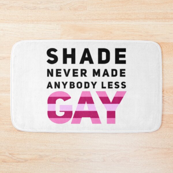 Item preview, Shade Never Made Anybody Less Transfeminine (White) designed and sold by UnicornPeeps.