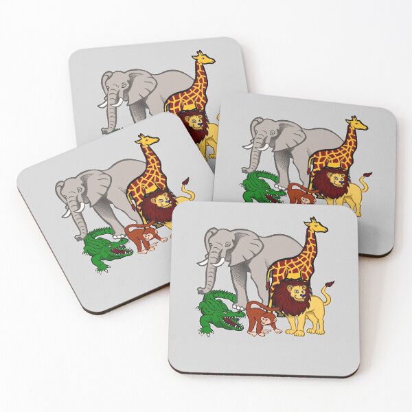 Item preview, Cute Africa Animals - Wild Animals designed and sold by sasijaya.