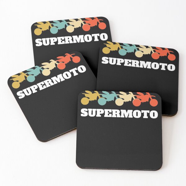 Item preview, Retro Vintage Motocross Supermoto Rider designed and sold by Salvadax.
