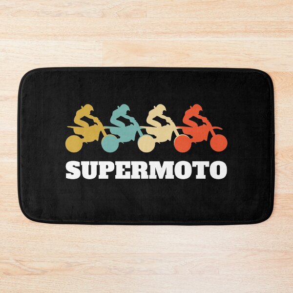 Item preview, Retro Vintage Motocross Supermoto Rider designed and sold by Salvadax.