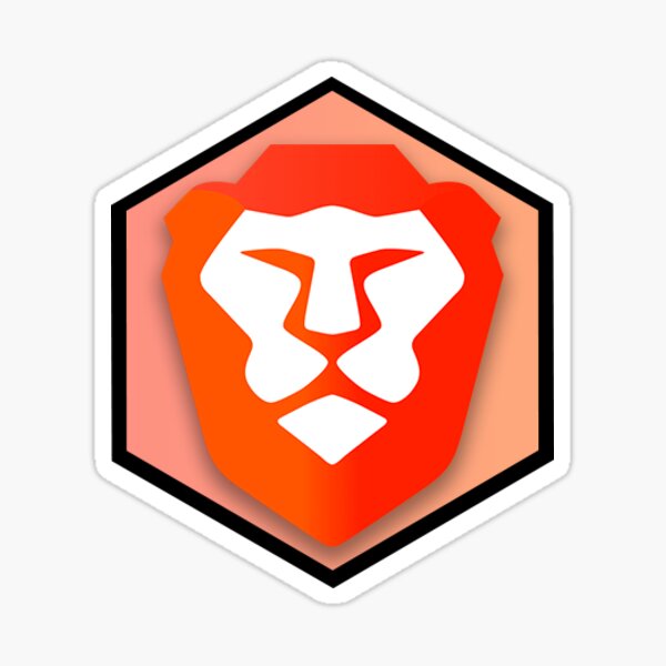 Item preview, Brave Hexagon designed and sold by JFKsStickers.