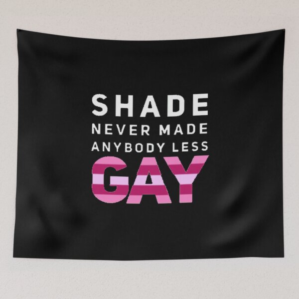 Item preview, Shade Never Made Anybody Less Transfeminine (Black) designed and sold by UnicornPeeps.