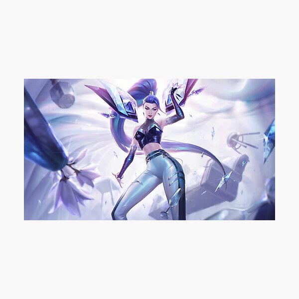 K/DA ALL OUT Kai'Sa - League of Legends Photographic Print