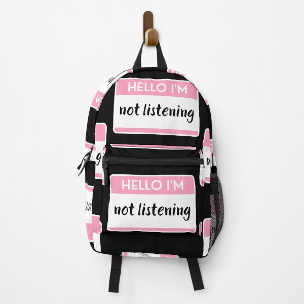 Item preview, Hello I'm Not Listening designed and sold by M-Artie.