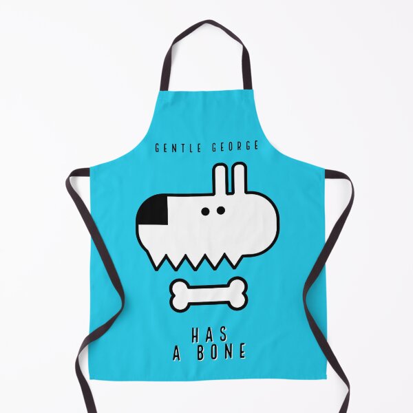 Item preview, GENTLE GEORGE HAS A BONE - BLUE designed and sold by EasyBearDesigns.