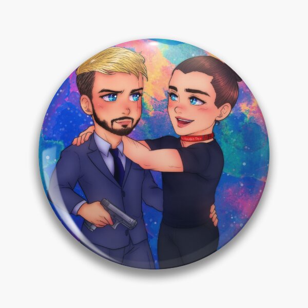 Item preview, Sloan and Conall - with background designed and sold by AuthorMegBawden.