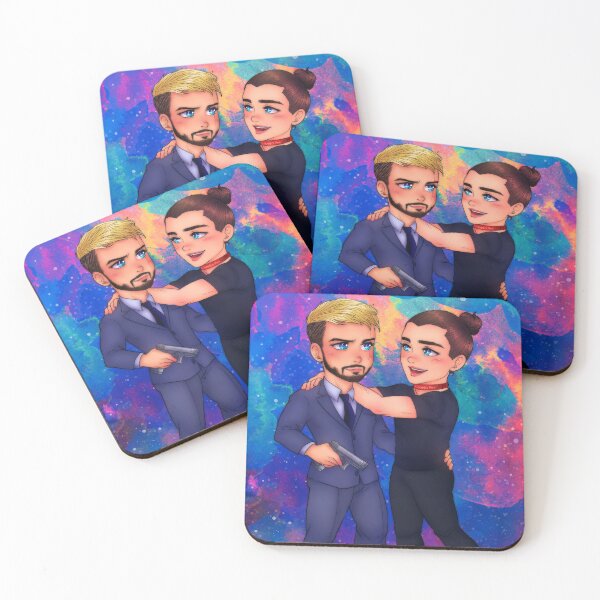 Item preview, Sloan and Conall - with background designed and sold by AuthorMegBawden.