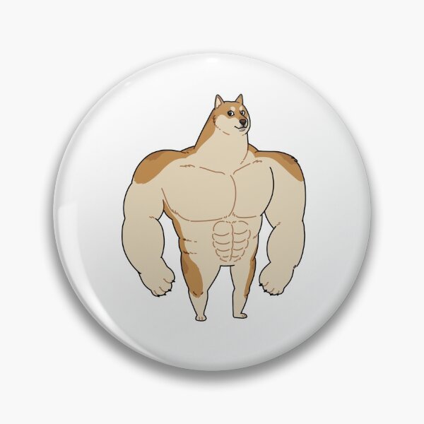 Item preview, Swole doge designed and sold by Cat & Honey.
