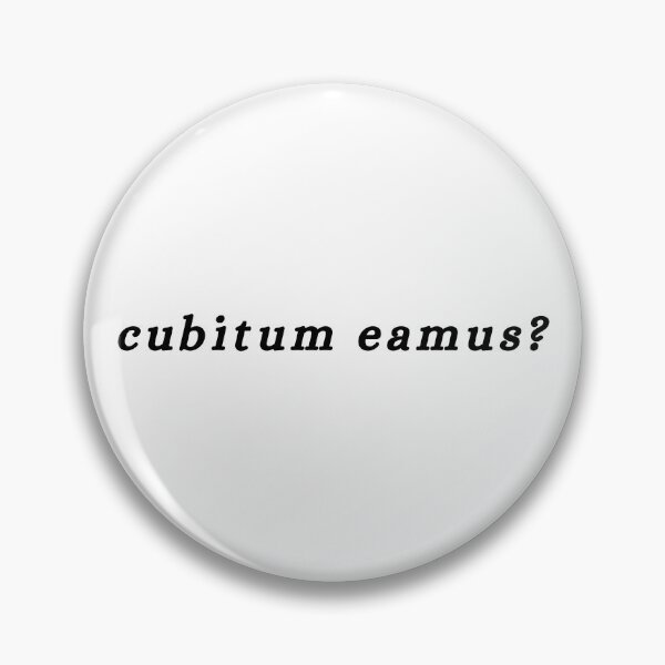 Item preview, cubitum eamus? designed and sold by bubblysara.