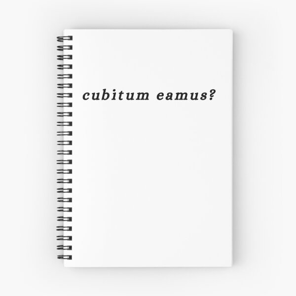 Item preview, cubitum eamus? designed and sold by bubblysara.