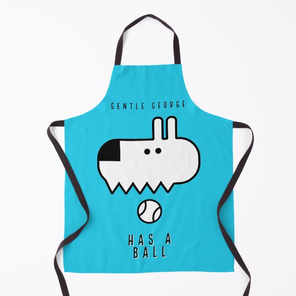 Item preview, GENTLE GEORGE HAS A BALL - BLUE designed and sold by EasyBearDesigns.