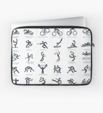 Olympia-Symbol Piktogramme Laptoptasche