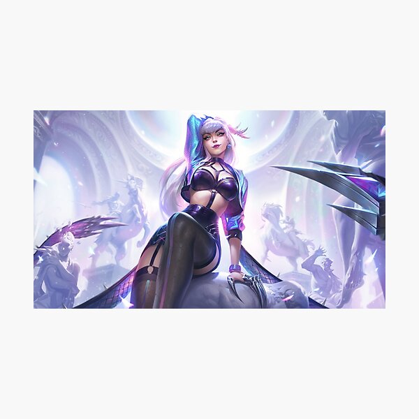 K/DA ALL OUT Evelynn - League of Legends Photographic Print