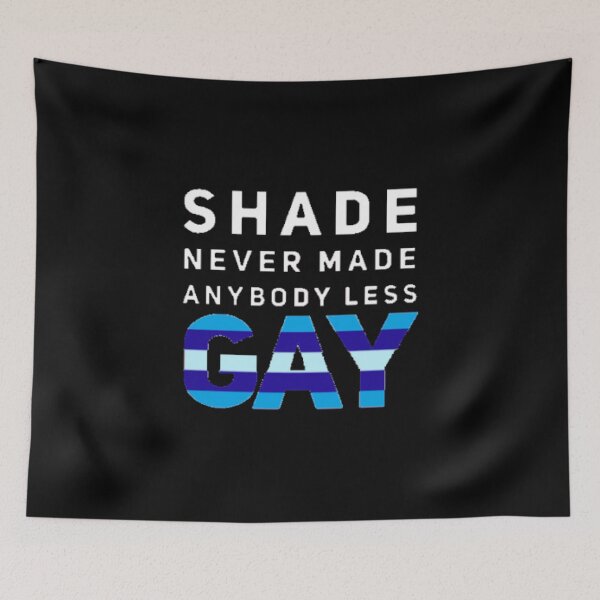 Item preview, Shade Never Made Anybody Less Transmasculine (Black) designed and sold by UnicornPeeps.