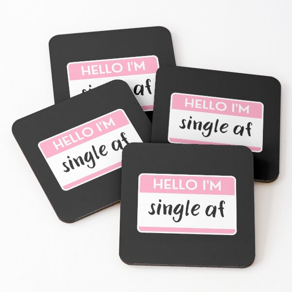 Item preview, Hello I'm Single Af designed and sold by M-Artie.