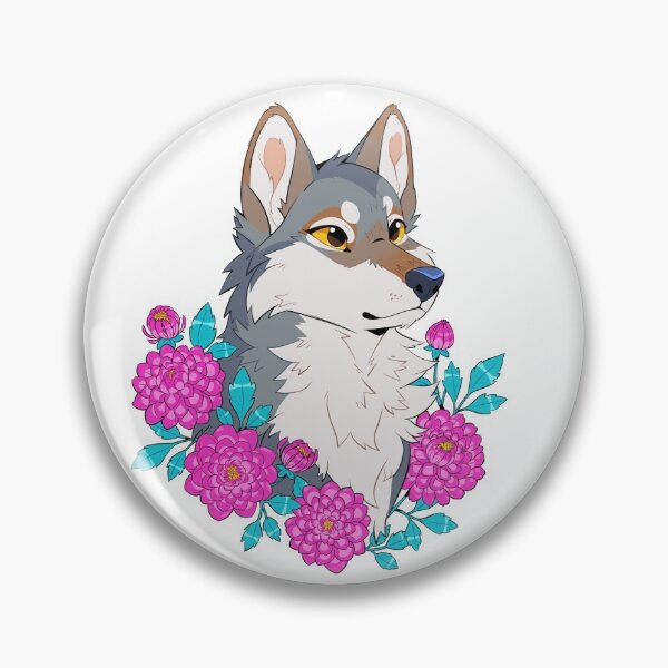 Item preview, Mexican wolf and Acocoxochitl designed and sold by Cat & Honey.