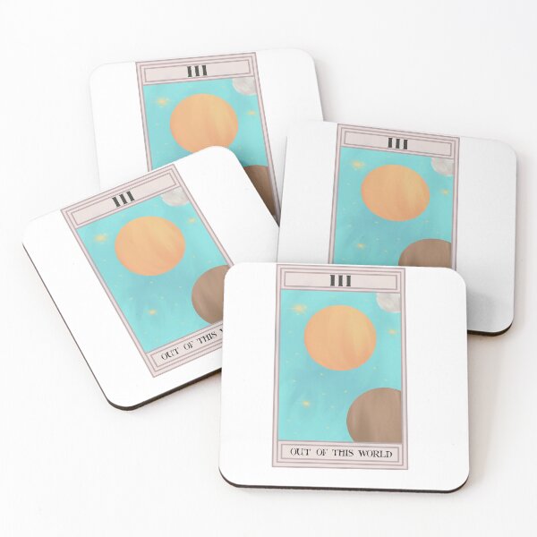 Item preview, Aesthetic Day Out Of This World Tarot Card with Stars designed and sold by aestheticuk.