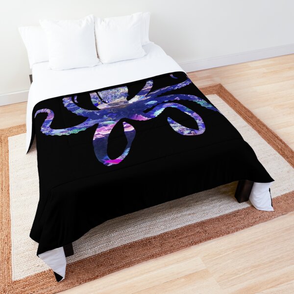 Octopus Under The Sea Comforter