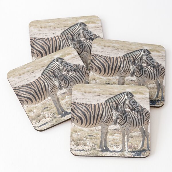 Aperçu de l'œuvre Zebra avec ânon à Etosha, en Namibie créée et vendue par holgermader.