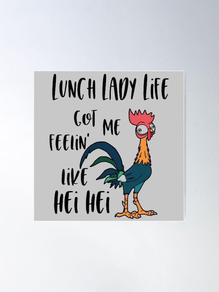 Moana, Heihei - I'm In Charge Here Metal Lunch Box