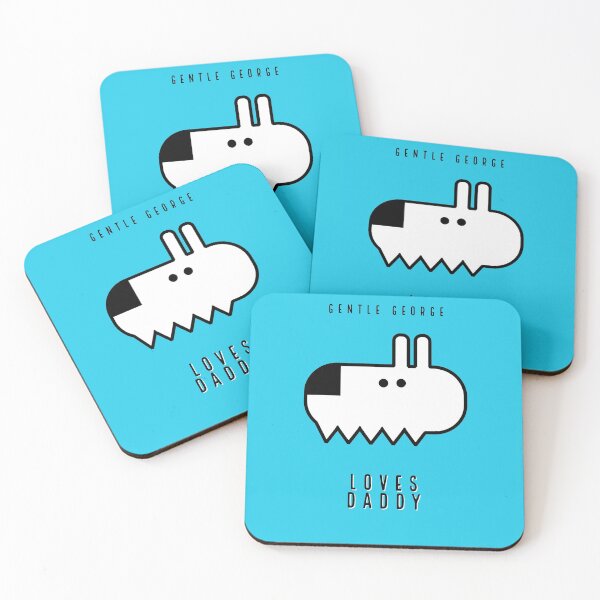 Item preview, GENTLE GEORGE LOVES DADDY - BLUE designed and sold by EasyBearDesigns.