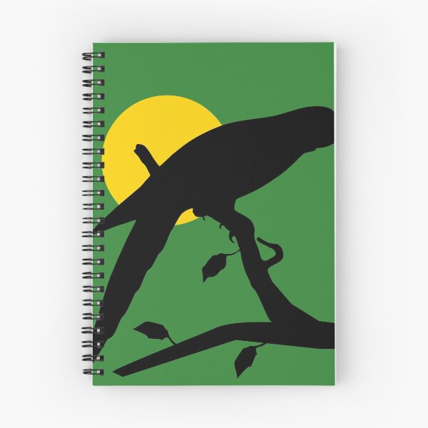 Item preview, a dashing parrot perched in tree designed and sold by krivpato.
