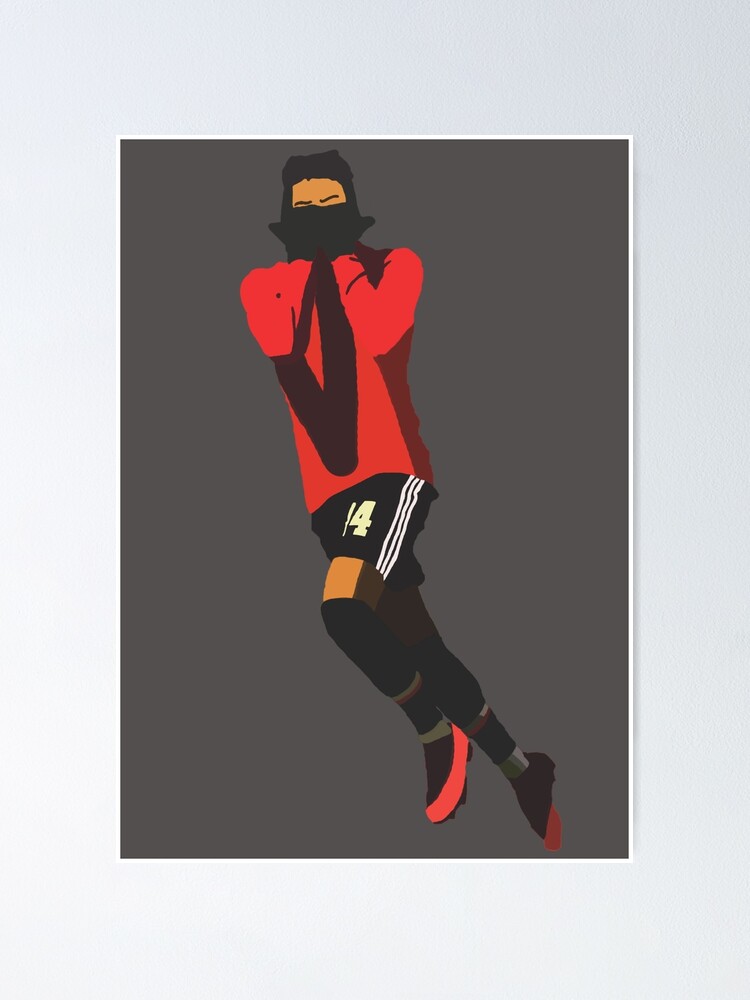 Jesse Lingard Pink Jersey Sticker Poster for Sale by Hevding