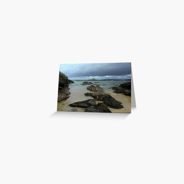 The beach at Talmine Greeting Card