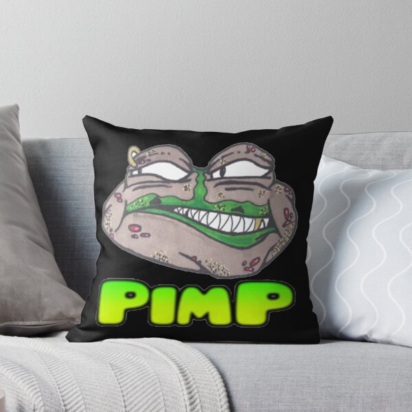 Item preview, The Toad....The Pond Pimp. Gamer emote original artwork by Rob Clancy designed and sold by Robin Clancy.