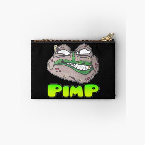 Item preview, The Toad....The Pond Pimp. Gamer emote original artwork by Rob Clancy designed and sold by Robin Clancy.