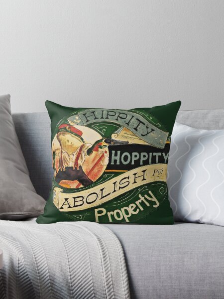 Item preview, Abolish Property - Anarchist Frog designed and sold by Loki Propagandart.