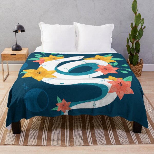 Item preview, Snake With Flowers designed and sold by EVERTEESLOVER.