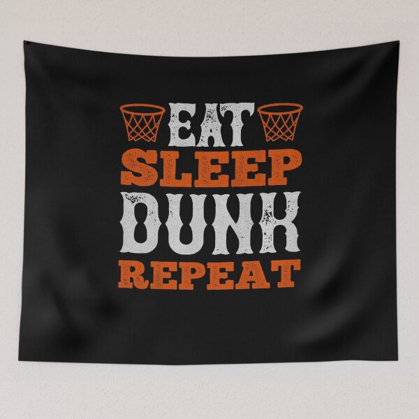 Artikelvorschau, Basketball Dunk Spruch entworfen und verkauft von dm4design.