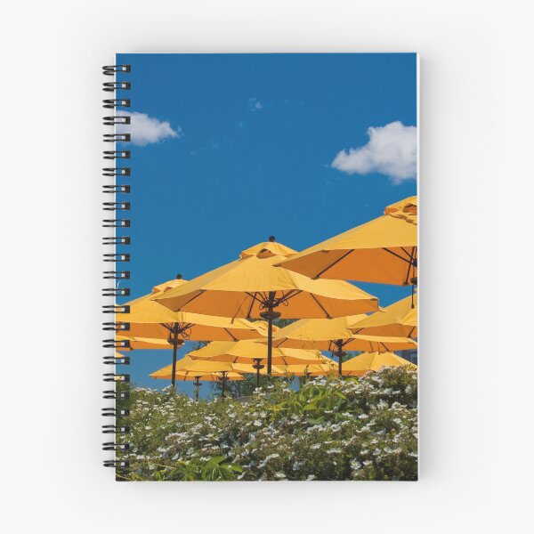 Item preview, USA. Maine. Bar Harbor. Yellow Umbrellas. designed and sold by vadim19.