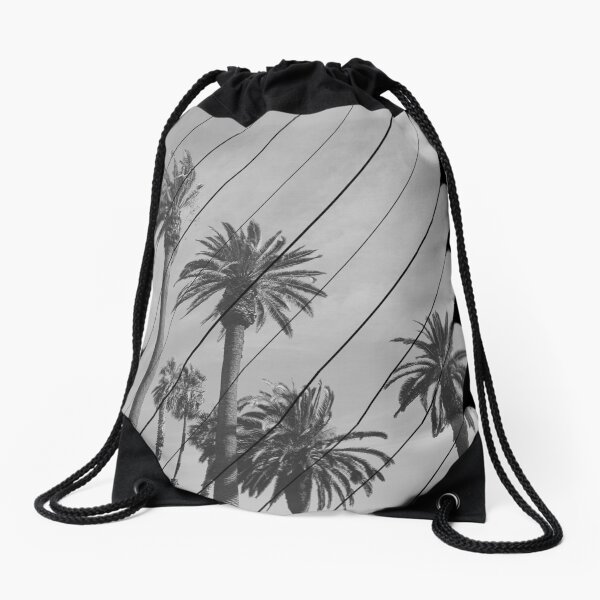 Palm Trees Drawstring Bag