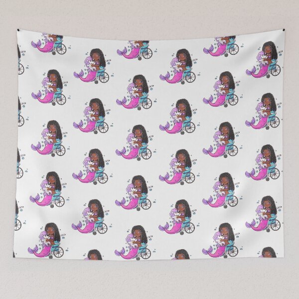 Item preview, Mermaid with Baby Unicorn  designed and sold by Speckledfrog.