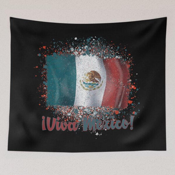 Item preview, Viva Mexico Bandera Mexicana designed and sold by Dubbra.