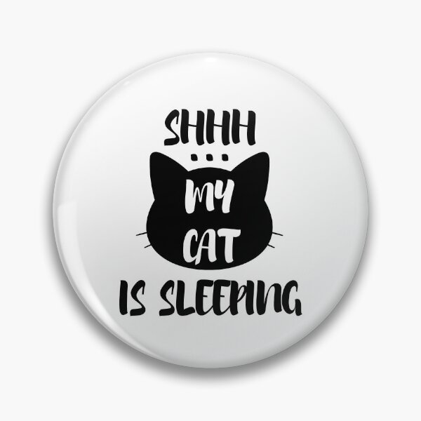 Item preview, Shhh... My Cat Is Sleeping designed and sold by GiveMePaws.