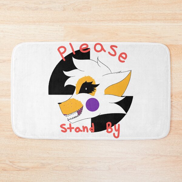 Item preview, Please Stand By Red Foxy Funny Fnaf2 designed and sold by CharlaBonnieTee.